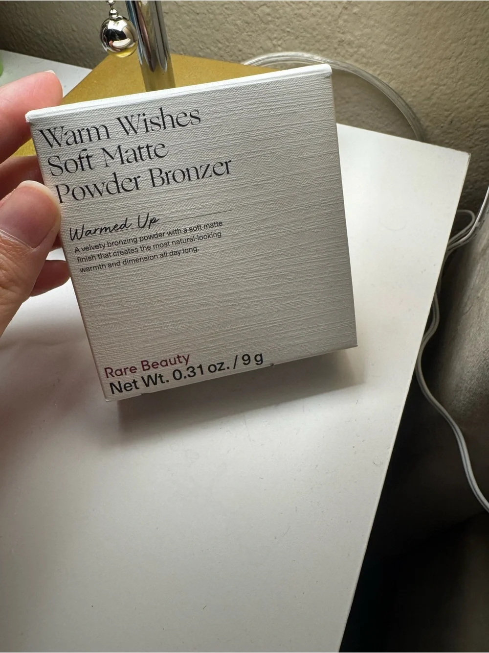 Rare Beauty Warm Wishes Soft Matte Powder Bronzer - Warmed Up (Brown)